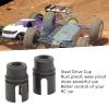 2 Pcs Center Drive Coupler, RC Joint Drive Cup Stable Powerful RC Vehicle Scale Accessories for LOSI 1/10 Tenacity Pro 4WD Brushless SCT RC Car view 3