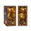 Strucwood Book Nook Kit Museum of Astronomy Miniature Booknook Kit 3D Wooden Puzzle for Adults Magic Bookends Dollhouse (Night of Magic) view 1