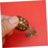 CORHAD Turtle Shell Pendant Divination Prop Zinc Alloy Adult Turtle Shell Charm Decorative view 4