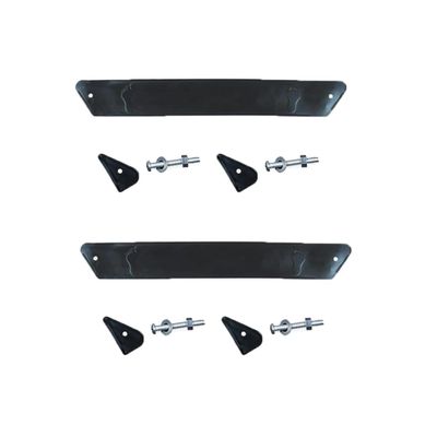 2 Set 37cm Black Stroller Footrest Replacement Adjustable Stroller Extension Footboard Strollers and Accessories for Pushchair Seat Liners, Stroller Connectors Stroller Connectors Accessories