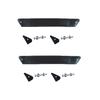 2 Set 37cm Black Stroller Footrest Replacement Adjustable Stroller Extension Footboard Strollers and Accessories for Pushchair Seat Liners, Stroller Connectors Stroller Connectors Accessories view 1