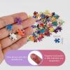 MISITU Small Jigsaw Puzzles for Adults Challenging Puzzle Small Puzzles Mini Jigsaw Puzzles for Adults 150 Pieces Micro Tiny Puzzle Abstract Art Puzzles Travel Puzzles 6 x 4 Inches, 4 Packs view 4