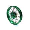 KEBEILEE CNC Aluminum Front Wheel For LOSI Promoto MX motorcycle 1:4 (green) view 1