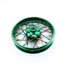 KEBEILEE CNC Aluminum Front Wheel For LOSI Promoto MX motorcycle 1:4 (green) view 3