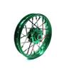 KEBEILEE CNC Aluminum Front Wheel For LOSI Promoto MX motorcycle 1:4 (green) view 4