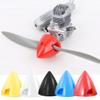 Eioflia RC Vehicle Propellers, RC Model Aircraft Plane Vane Propeller Spinner Drone Fairing Compatible with 38mm 1.5" Black view 2