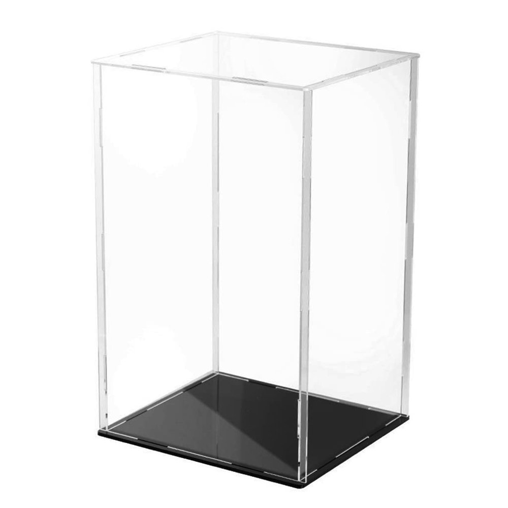 GMBYLBY Acrylic Display for Case Action Figure Countertop Box for Peripheral Figurine Cosmetic Items Transparent Organizer Shoe Box Organizer Stackable