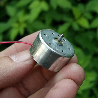 Generic -300CA DC 3V 5V 6V 6600RPM Mini 24mm Round Solar Power Mor 2mm Shaft