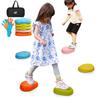 10-Pack of Stepping Stones for Kids - Soft, Non-Slip, Comfortable Balance Stone - Suitable for Toddlers and Children Aged 3+, Suitable for Indoor and Outdoor Use view 1