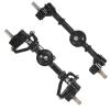 cvking RC Vehicle Axles Compatible with WPL for C14 C24 C24-1 C34 C44 B14 B24 1/16 RC Car Upgrades Parts Front and Rear Portal Axle with Metal Plastic Drive Shaft view 1