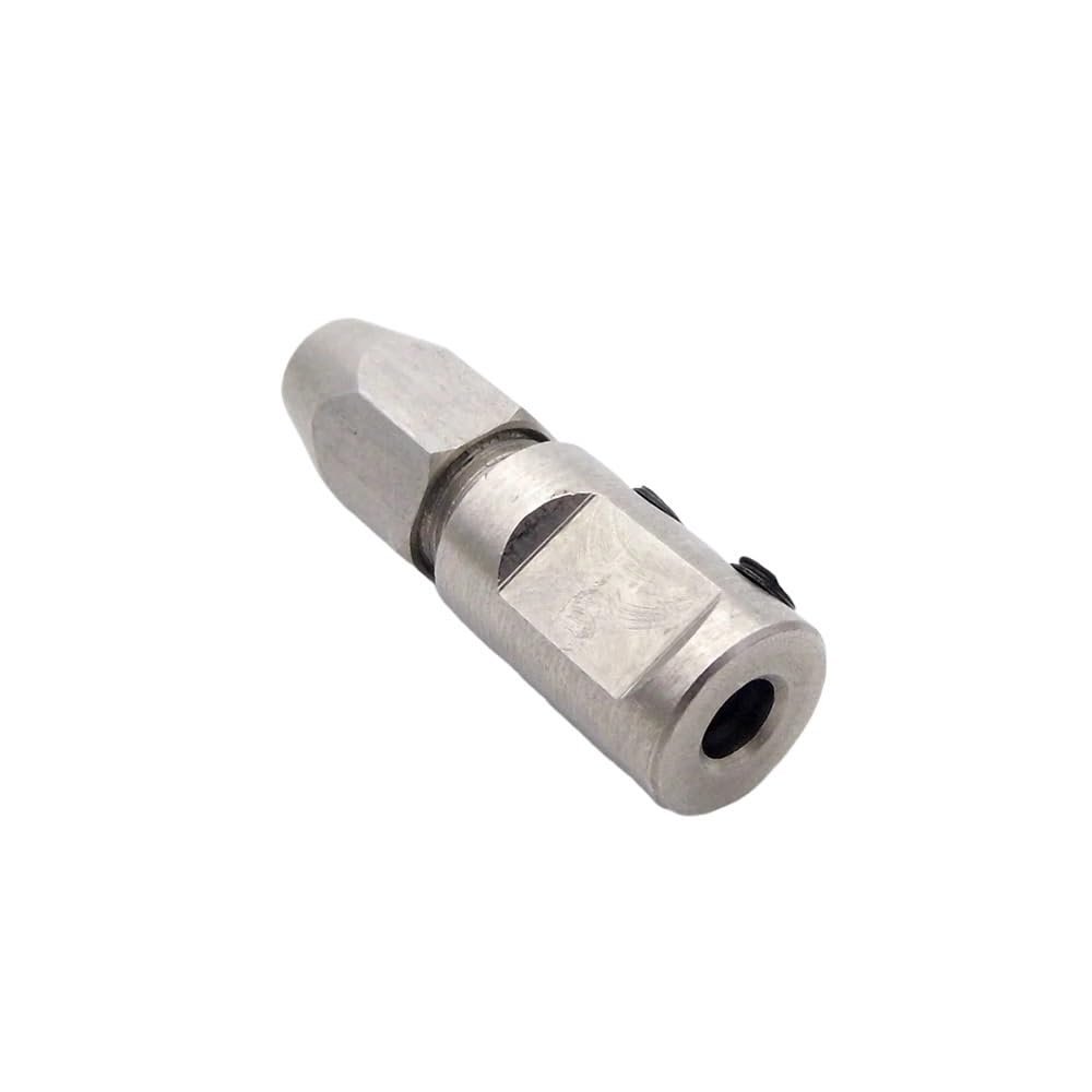 RC Boat Shaft Coupling Joint 3.175mm 4mm 5mm Motor Shaft to 3.175mm 1/8" Flexible Shaft Coupling Joint Collet(3.175mm to 3.175mm)