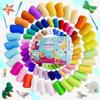 Air Dry Clay 90 Colors, Modeling Clay for Kids, DIY Model Magic, Molding Clay Kit with Sculpting Tools, Non-Sticky Soft and Super Light, Arts and Crafts Gift for Boys Girls Kids view 2
