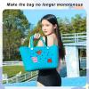 Lckaey Rubber Beach Bag Accessories-PVC Rubber decoration-for EVA Purse Bogg Inserts Y064Figure 42 view 3