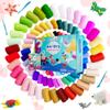 Air Dry Clay 102 Colors, Modeling Clay for Kids, DIY Model Magic Clay, Molding Clay Kit with Sculpting Tools, Non-Sticky Soft and Super Light, Arts and Crafts Gift for Boys Girls Kids view 2