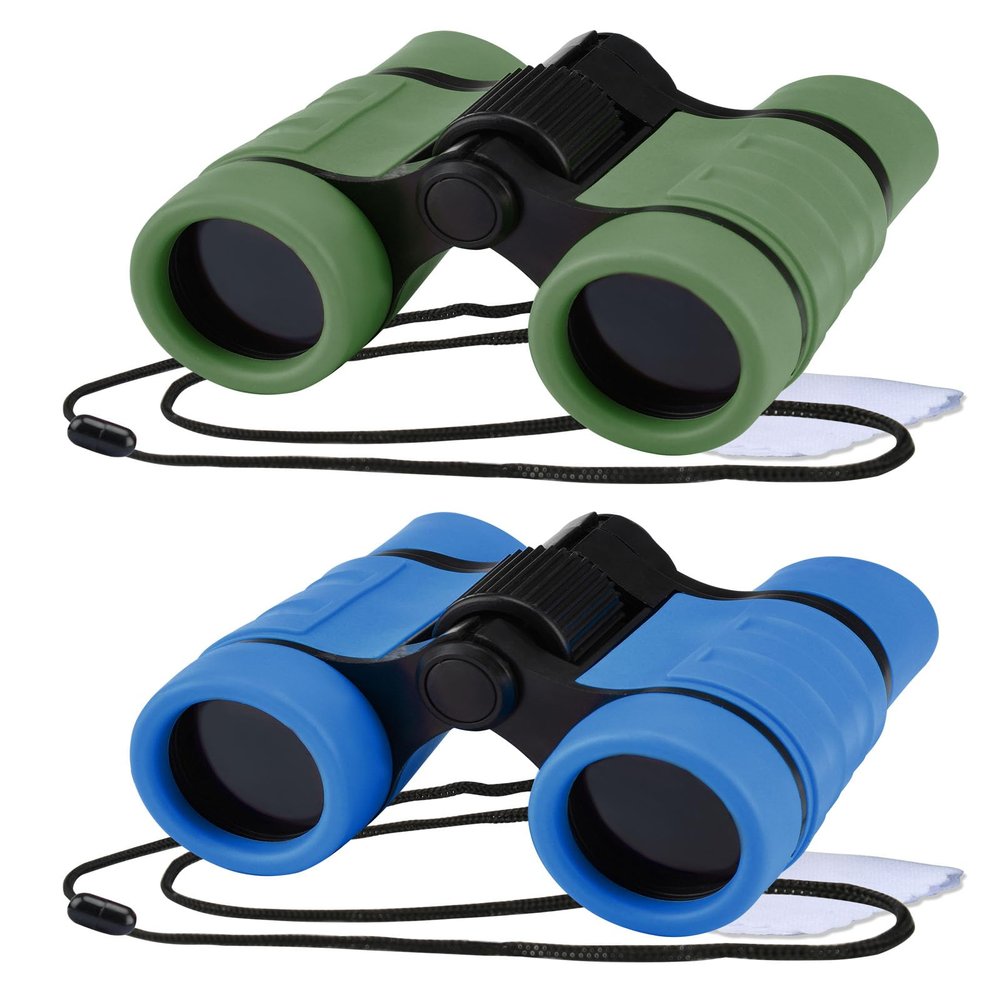 Binoculars for Kids, Toys for 3-12 Years Boys and Girls High-Resolution Optics Shockproof Mini Compact Toy Binoculars for Bird Watching, Hiking, Camping, Science, Detective
