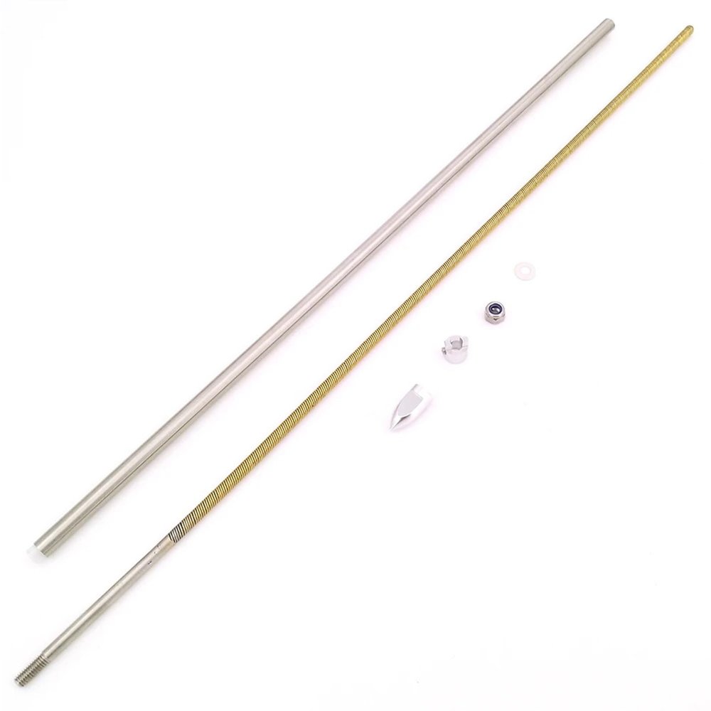 RC Boat Flexible Shaft Cable 4mm 350mm with Sleeve for RC Speed Boat Mono Marine Tug Fishing Boat Spare Parts
