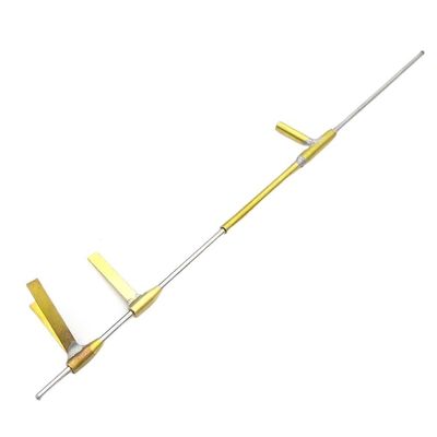 RC Boat Model 2mm Drive Shaft Strut Bracket Metal Shaft Sleeve for 1/200 1/350 Scale Simulation RC Boat Marine Aircraft Carrier(Sleeve Length 100mm)