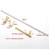 RC Boat Model 2mm Drive Shaft Strut Bracket Metal Shaft Sleeve for 1/200 1/350 Scale Simulation RC Boat Marine Aircraft Carrier(Sleeve Length 100mm) view 2