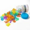Odoorgames 78 Pcs Translucent Lowercase Letters - 100 Pcs Transparent Bear - Counting Animal - Learning Toy for Light Table Accessories and Manipulatives view 4