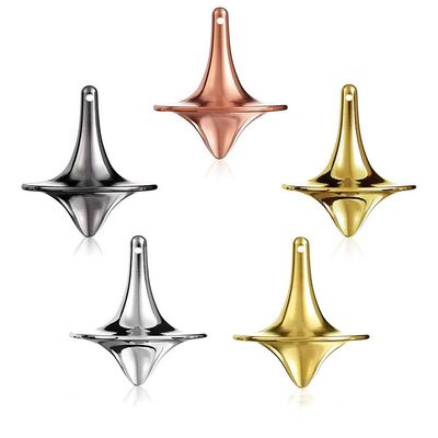 Metal Spinning Top Spinner Desk Toy Spinner Good Balance Desktop Toy for Teens Adults Kill Time Long Time Focus Anxiety Stress Relief