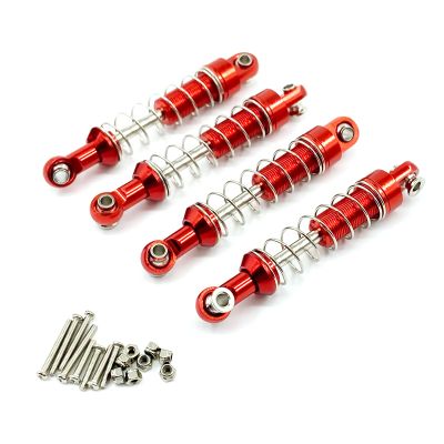 ZEZEFUFU RC Car Shock Absorber Suspension Damper Shocks for WPL C14 C24 C34 MN D90 D91 D96, 4PCS