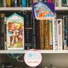 DIY Book Nook Kit - Lovely and Dreamy Dollhouse Miniature Kits, 3D Puzzle Art Bookends, Shelf Insert Model Kits for Adults (Cat Grocery) view 4