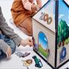 Engage & Learn with My Little Zoo: Interactive 1.25 Ft Tall Felt Playhouse for Early Language Development & Fun! view 2