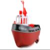 Amewi Fairplay I Tug Boat 15 km/h 1:72 RTR Black view 2