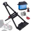 AMK 1/10 RC Crawler Tow Truck Accessory Kit, Truck Tow Truck Crane Arm Wrecker Servo Winch Kit, for 1/10 RC Crawler SCX10 TRX4 Capra LCG Chassis Upgrades Parts view 1