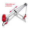 AMK 1/10 RC Crawler Tow Truck Accessory Kit, Truck Tow Truck Crane Arm Wrecker Servo Winch Kit, for 1/10 RC Crawler SCX10 TRX4 Capra LCG Chassis Upgrades Parts view 3
