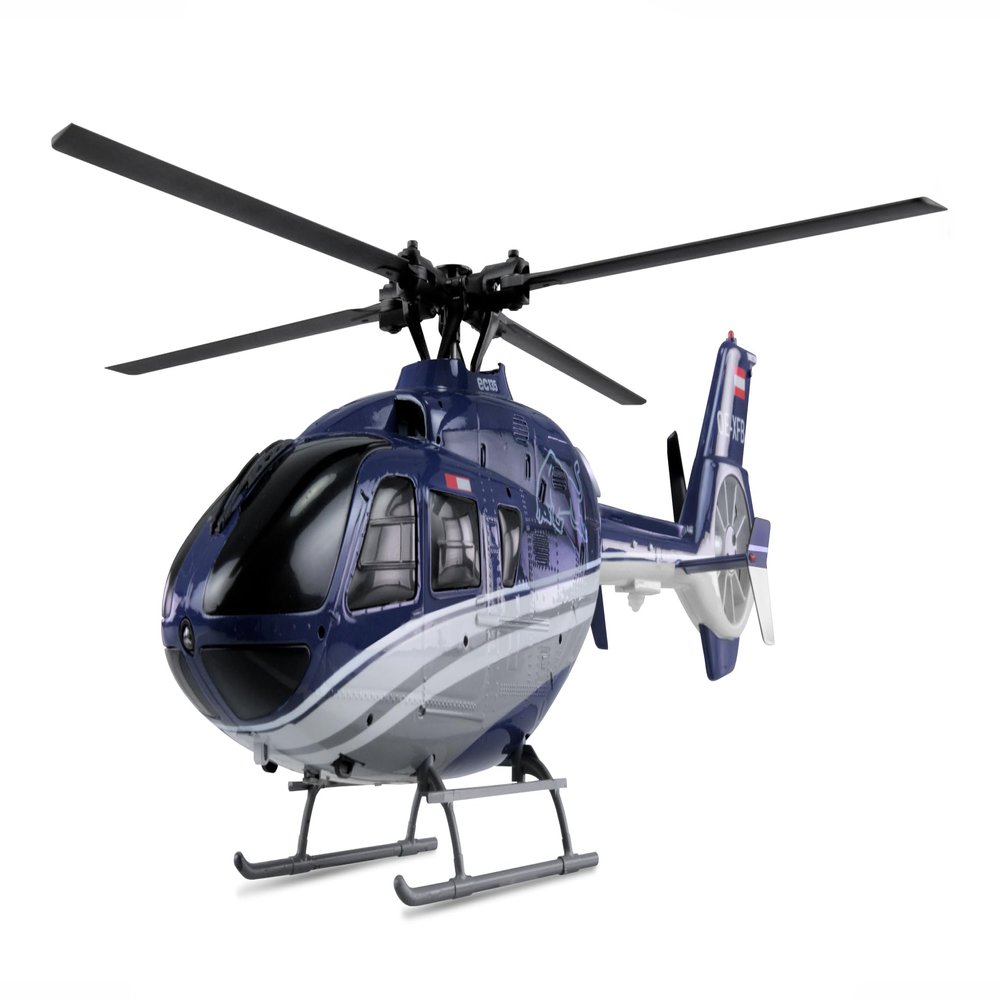 Amewi The Flying Bulls EC135 Pro Brushless Helicopter 6 Channel 352mm 6G RTF Blue