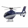 Amewi The Flying Bulls EC135 Pro Brushless Helicopter 6 Channel 352mm 6G RTF Blue view 3