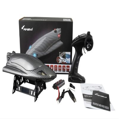 Amewi Stingray Speedboat with Jet Drive 40 km/h 335 mm RTR Carbon Look