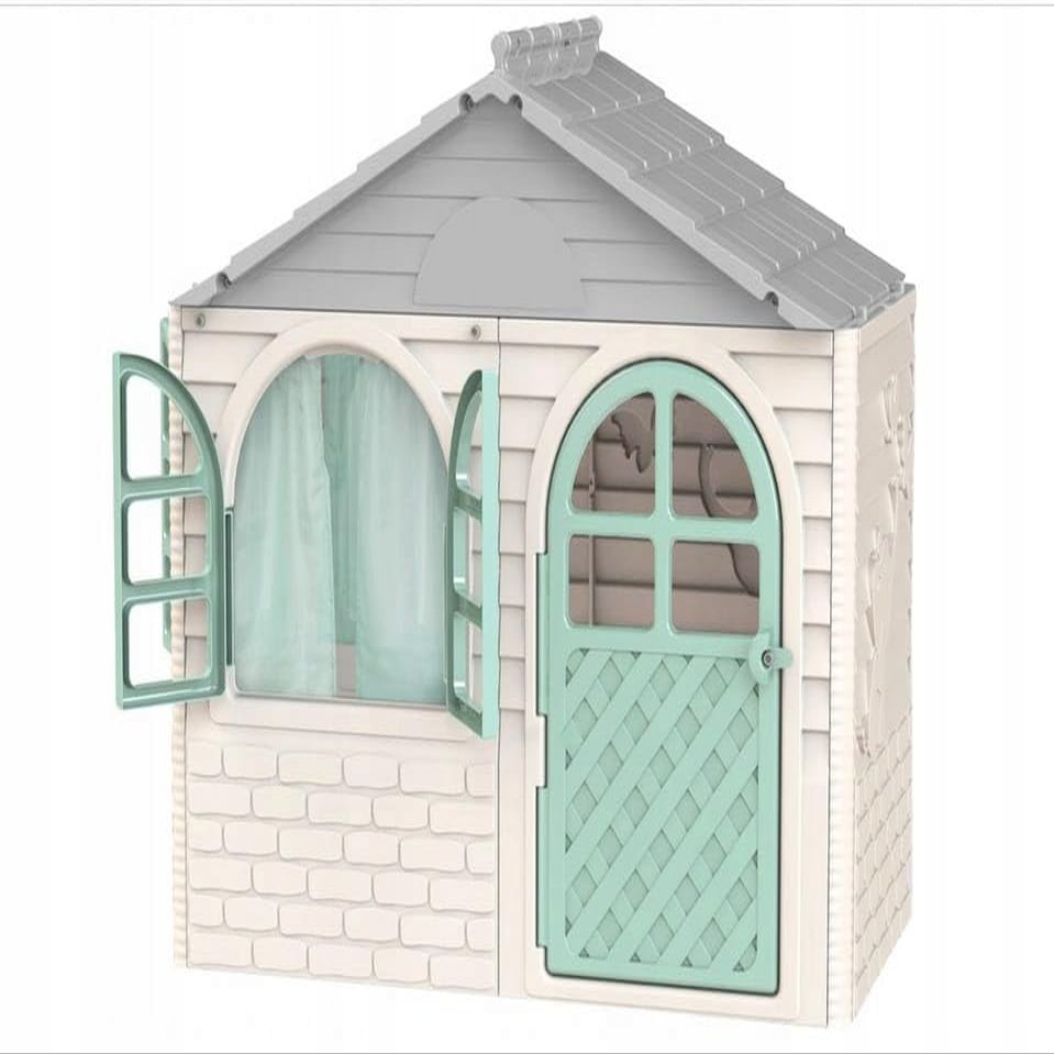 Children's Garden House with Shutters 120 cm