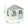 Children's Garden House with Shutters 120 cm view 4