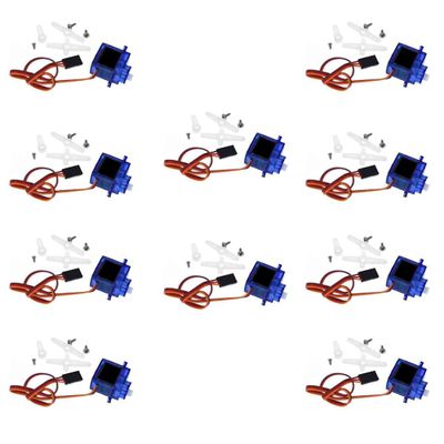 10PCS SG90 Micro Servo Motor Mini Servo 9g Servo Kit (SG90)