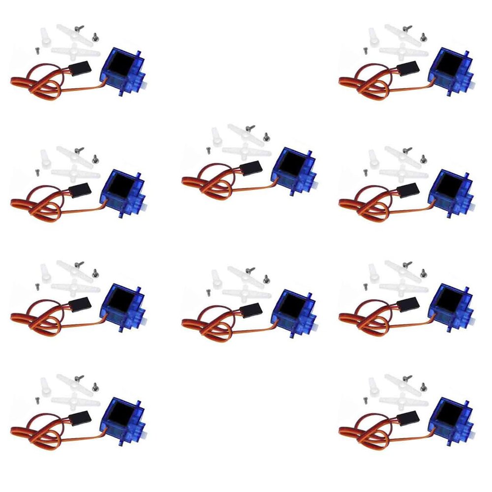10PCS SG90 Micro Servo Motor Mini Servo 9g Servo Kit (SG90)