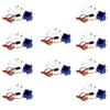 10PCS SG90 Micro Servo Motor Mini Servo 9g Servo Kit (SG90) view 1