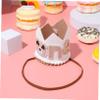 Alipis Birthday Party Hats 1st Birthday Hat Adjustable Band Gentle Textured Photo Prop view 2