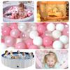 bebikim 2000 Count Plastic Soft Plastic Ball Pits Balls Colorful Play Pits Balls for Pet Dogs Ball Pits 2.2" Large Phthalate Free Bpa Free Balls for Toddlers 1-3 Baby Kids view 3