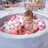 bebikim 2000 Count Plastic Soft Plastic Ball Pits Balls Colorful Play Pits Balls for Pet Dogs Ball Pits 2.2" Large Phthalate Free Bpa Free Balls for Toddlers 1-3 Baby Kids view 4