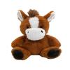 Anico 10" Plush Brown Horse with Embroidered Eyes | Soft Stuffed Animal, Perfect Horse Plush Toy for Kids, Toddlers, and Babies | Toy for Gifts, Nursery Decor, and Playtime! view 1