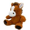 Anico 10" Plush Brown Horse with Embroidered Eyes | Soft Stuffed Animal, Perfect Horse Plush Toy for Kids, Toddlers, and Babies | Toy for Gifts, Nursery Decor, and Playtime! view 4