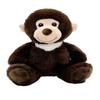Anico 10" Plush Brown Monkey with Embroidered Eyes | Soft Stuffed Animal, Perfect Monkey Plush Toy for Kids, Toddlers, and Babies | Toy for Gifts, Nursery Decor, and Playtime! view 1