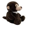 Anico 10" Plush Brown Monkey with Embroidered Eyes | Soft Stuffed Animal, Perfect Monkey Plush Toy for Kids, Toddlers, and Babies | Toy for Gifts, Nursery Decor, and Playtime! view 2