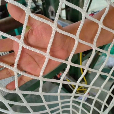VXHCS Rope Net Kids Safety Netting, Stair Balcony Railing, 4cm/4mm Climbing Cargo Net for Playground, Pet Barrier Net Fence Decor Mesh(Size:0.8x9m)