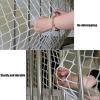 VXHCS Rope Net Kids Safety Netting, Stair Balcony Railing, 4cm/4mm Climbing Cargo Net for Playground, Pet Barrier Net Fence Decor Mesh(Size:0.8x9m) view 3