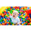 bebikim 2000 Count Soft Plastic Ball Pits Balls Colorful Play Pits Balls for Pet Dogs Ball Pits 2.2" Large Phthalate Free Bpa Free Balls for Toddlers 1-3 Baby Kids view 3