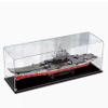 Acrylic Transparent Display Case for Aircraft Carriers Model Dustproof Transparent Display Case Showcase 39.3 * 11.8 * 13.7 inches (Display Case Only) (2mm) view 2