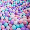 bebikim 1000 Count Plastic Soft Plastic Ball Pits Balls Colorful Play Pits Balls for Pet Dogs Ball Pits 2.2" Large Phthalate Free Bpa Free Balls for Toddlers 1-3 Baby Kids view 2